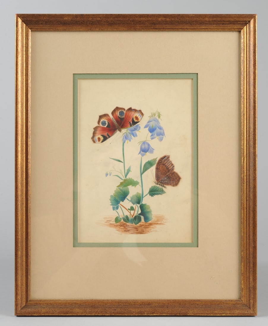 19th C. Theorem Botanical Painting (1 of 3)