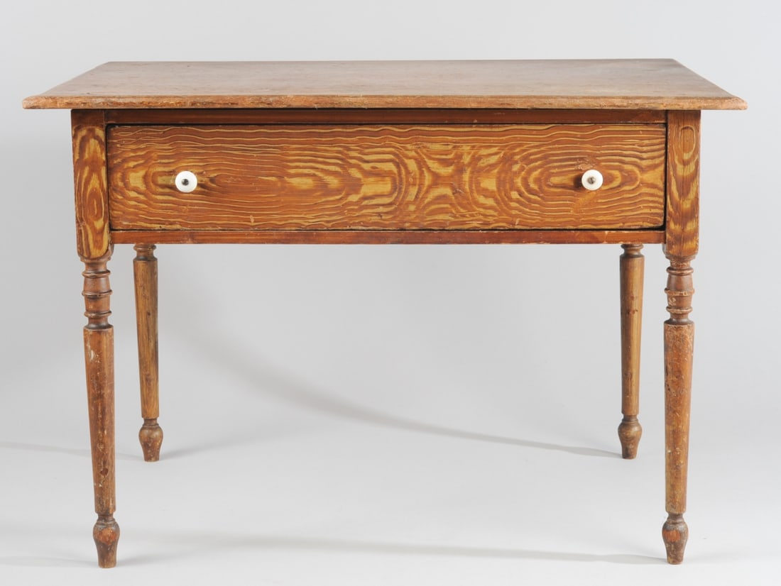 Antique Grain Painted Child's Table (1 of 7)