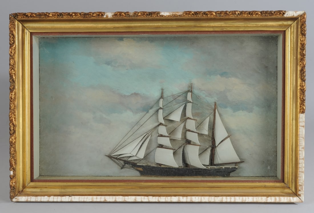 1912 Model Ship Diorama by Capt John C. Weeks (1 of 10)