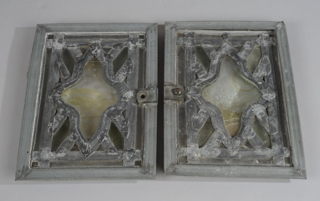 Pr. Small Leadlight Lead Pane Windows (1 of 6)