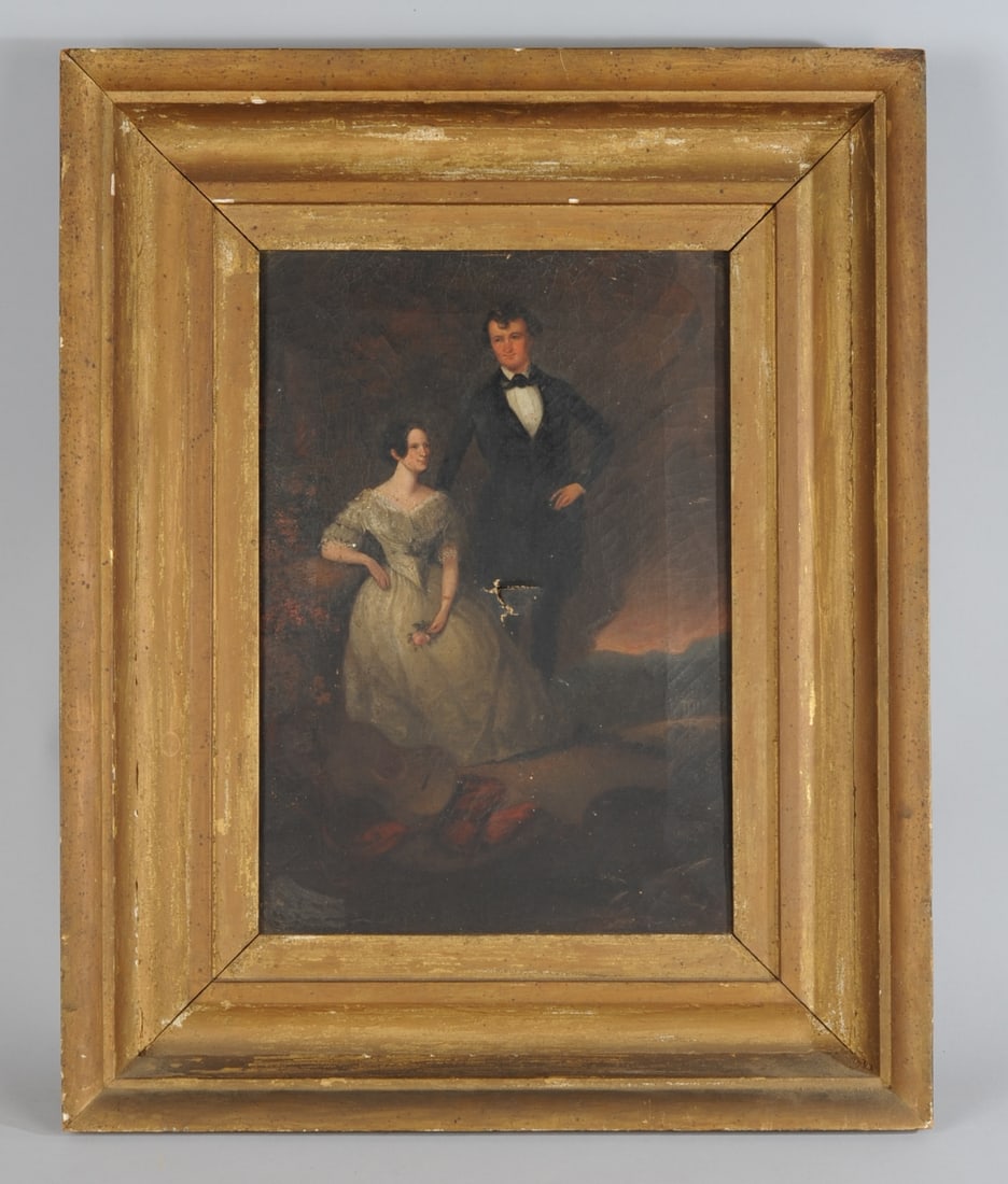 Oil on Canvas Portrait, Willis Family, Orange, VA (1 of 6)