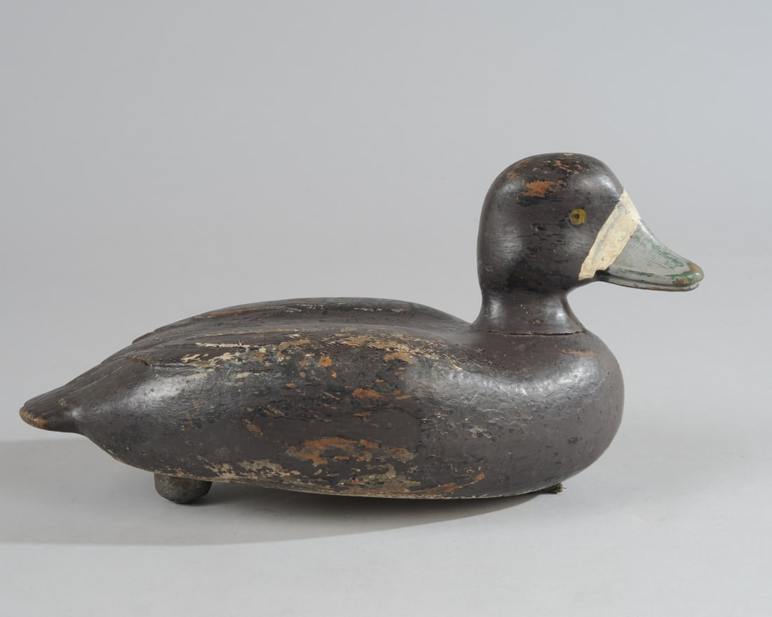 Mid 20th C. Ring Neck Duck Decoy (1 of 7)