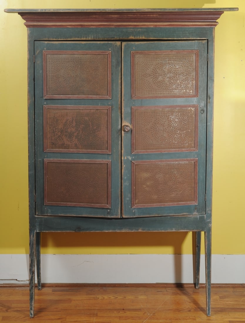 20th C. Painted Pie Safe (1 of 5)