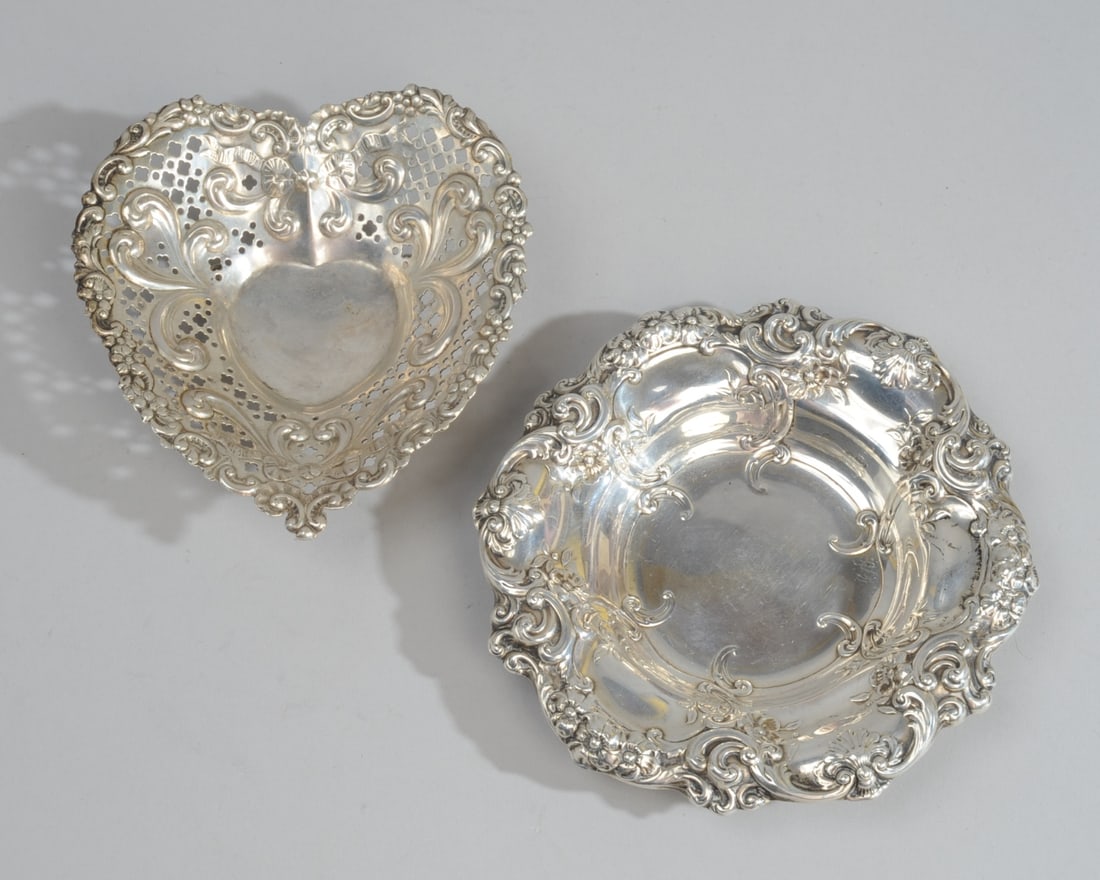 Two Diminutive Gorham Sterling Silver Dishes (1 of 5)