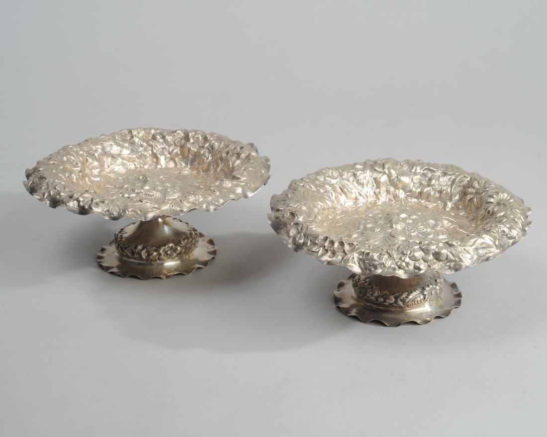 George W. Shiebler & Co. Sterling Compote Pair (1 of 7)