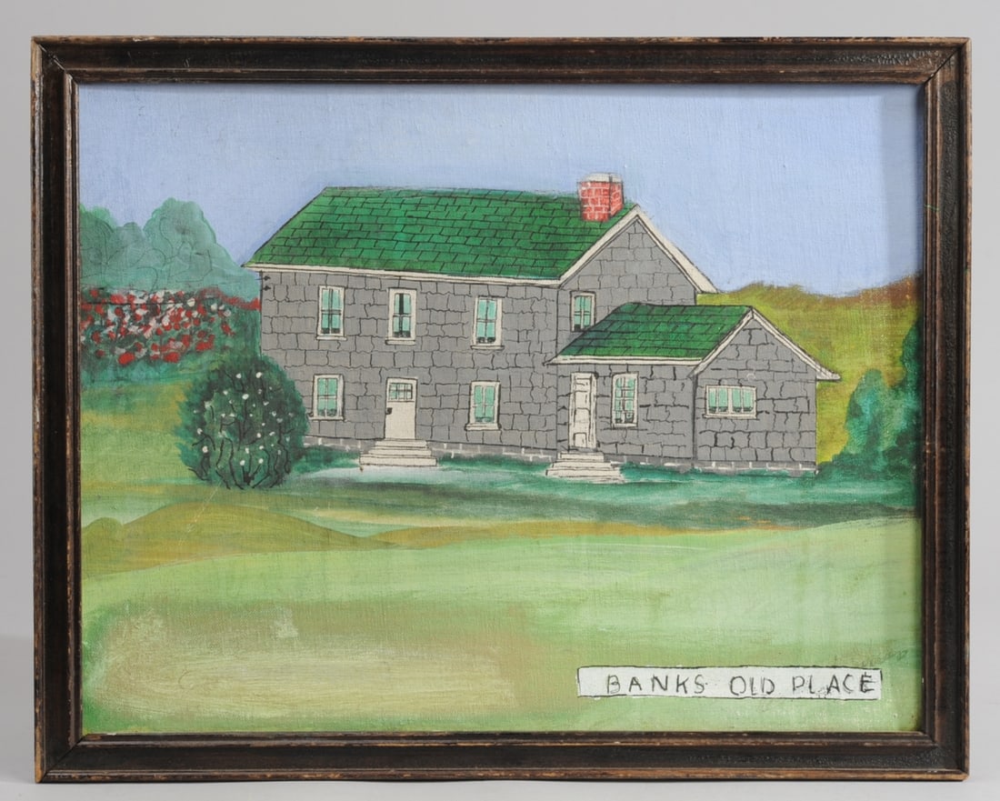 Ernest Shears Folk Art Painting, Eastern Shore Va (1 of 3)
