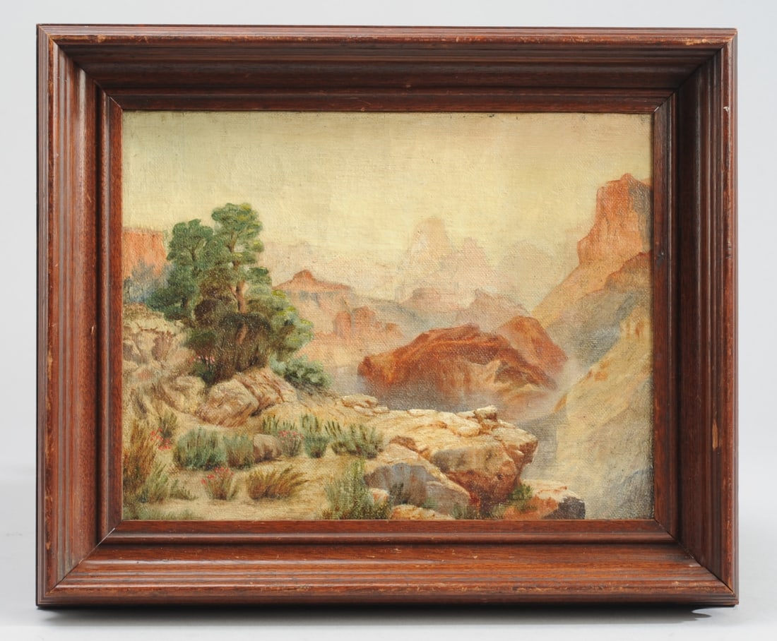 Painting of Grand Canyon, School of Thomas Moran (1 of 3)
