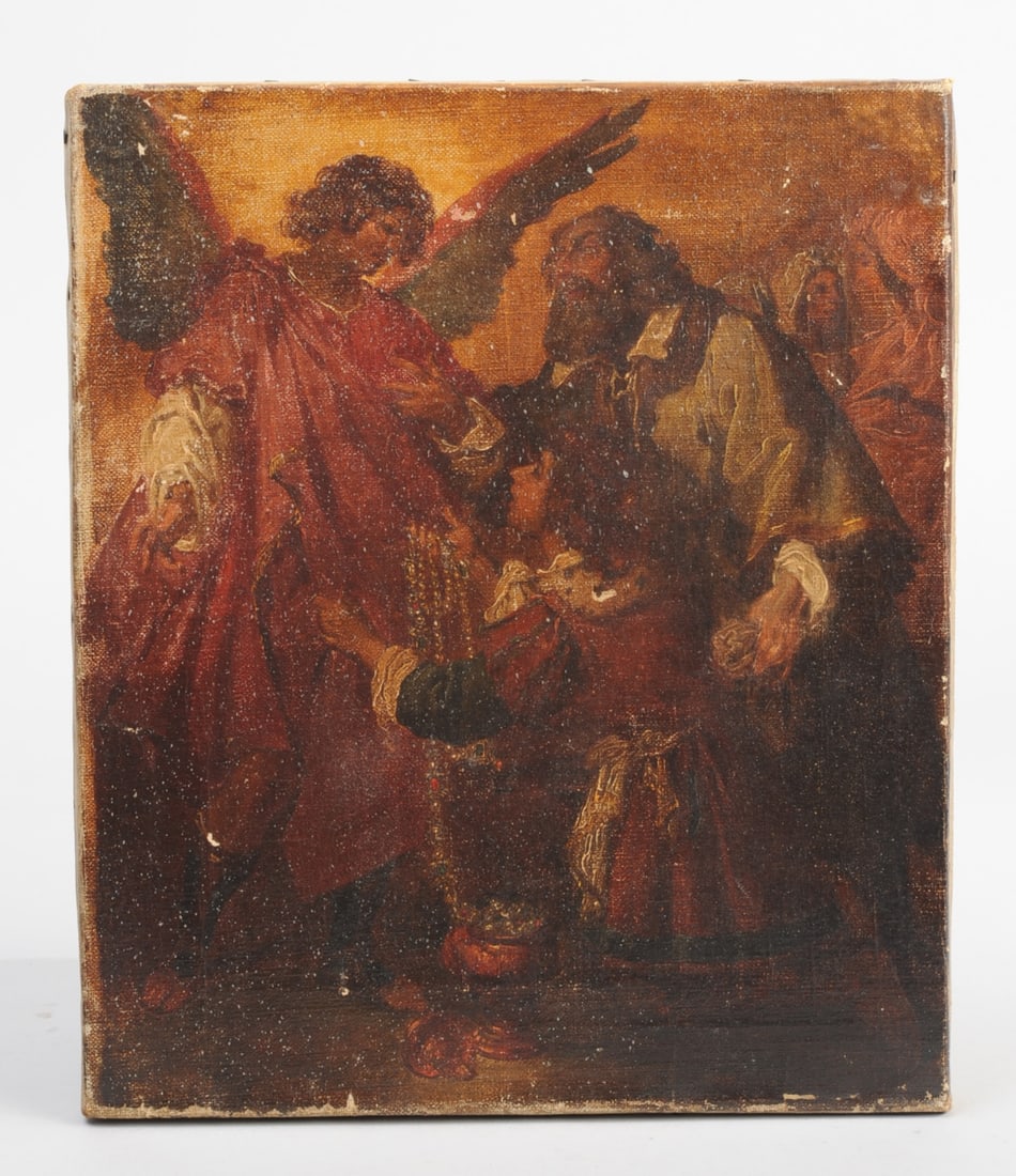 Italian School Old Master Painting of an Angel (1 of 5)