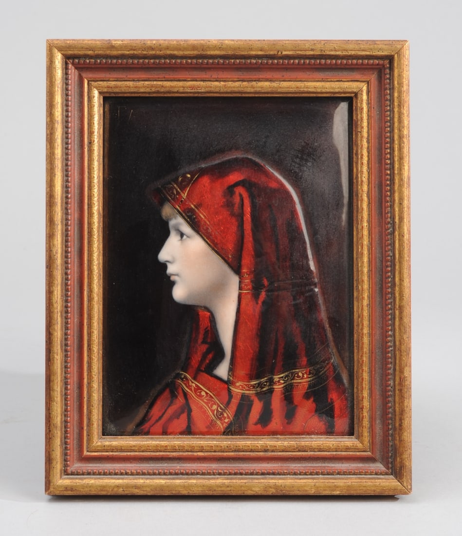 St. Fabiola, after Jean Jacques Henner (1 of 3)