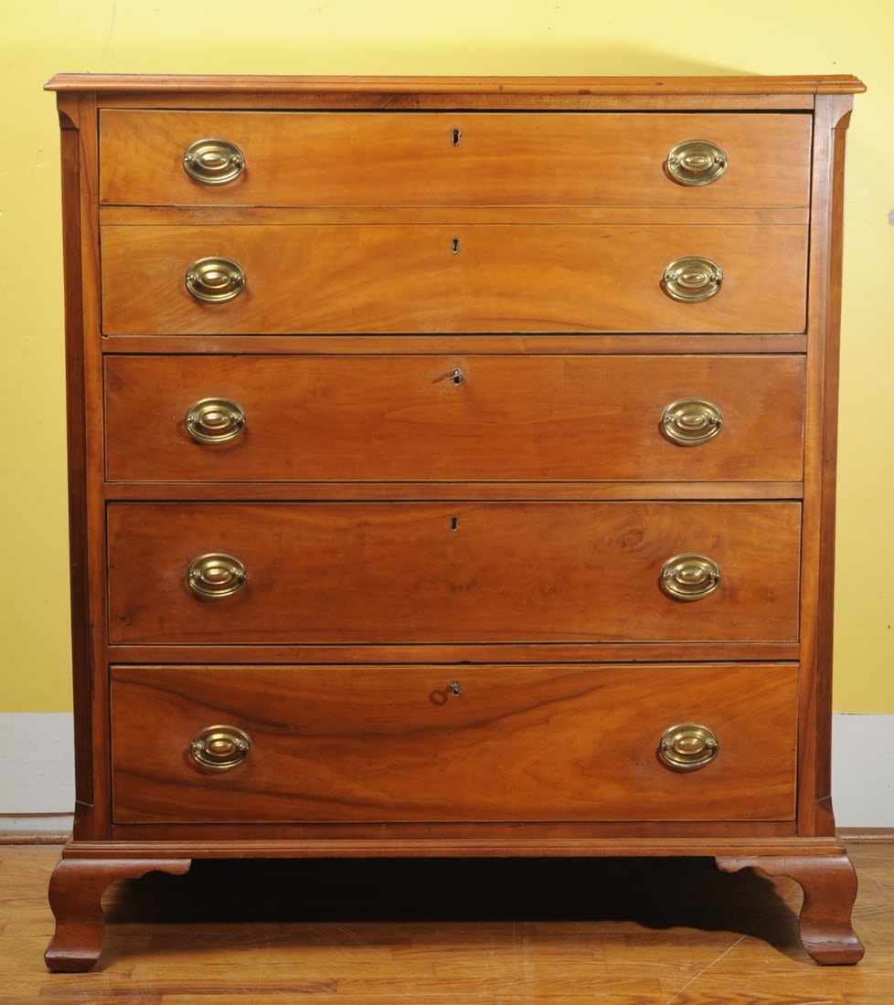 Late 18th C. Chippendale Style Butler's Desk (1 of 18)