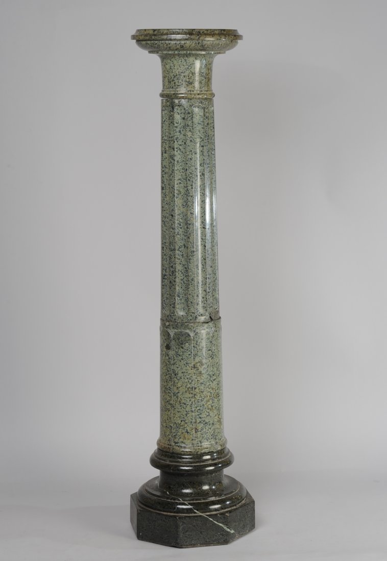 Antique Green Marble Column (1 of 8)