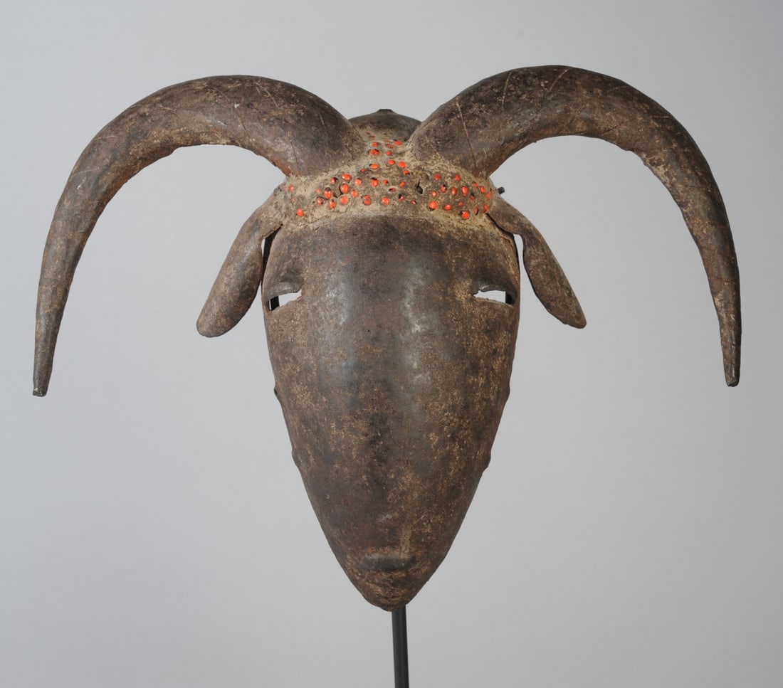Bozo Iron Animal Mask, Mali (1 of 6)