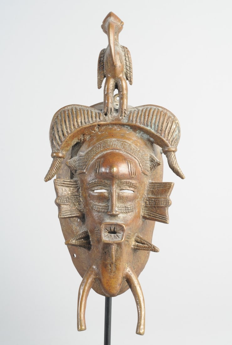 Senufo Bronze Mask (1 of 5)