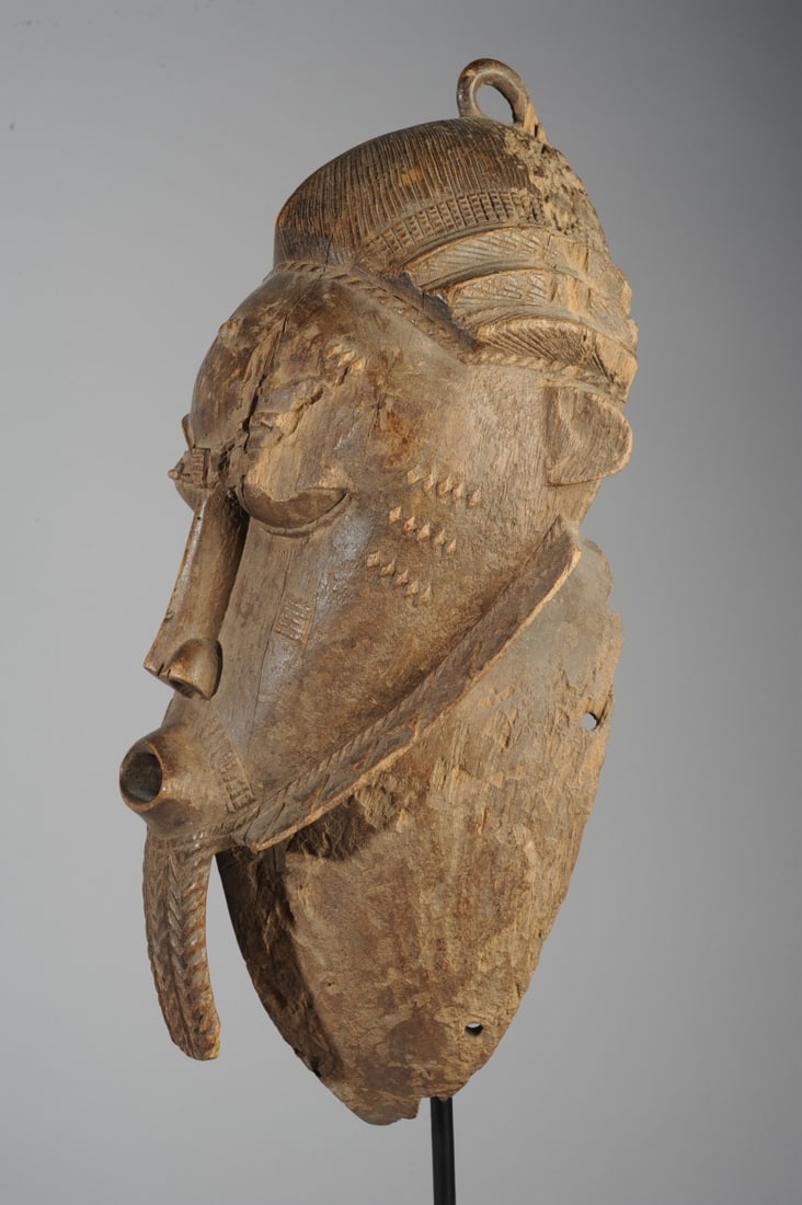 Baule "Mblo" Portrait Mask, Ivory Coast (1 of 12)