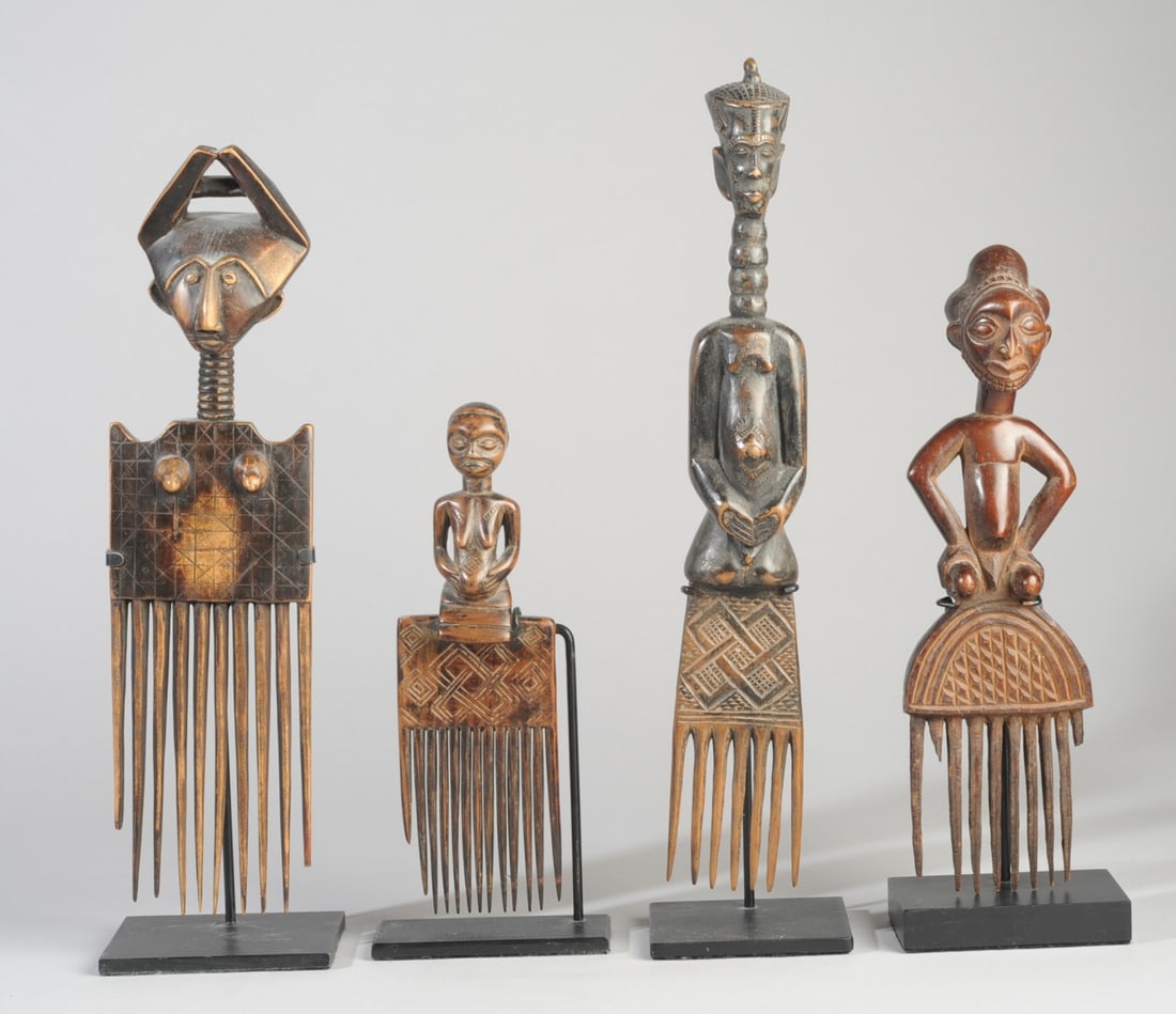 Four African Combs (1 of 10)