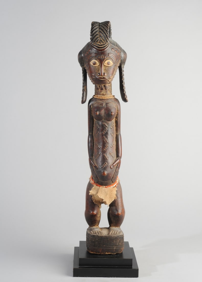 Baule Waka Sona Male Statue, Ivory Coast (1 of 15)