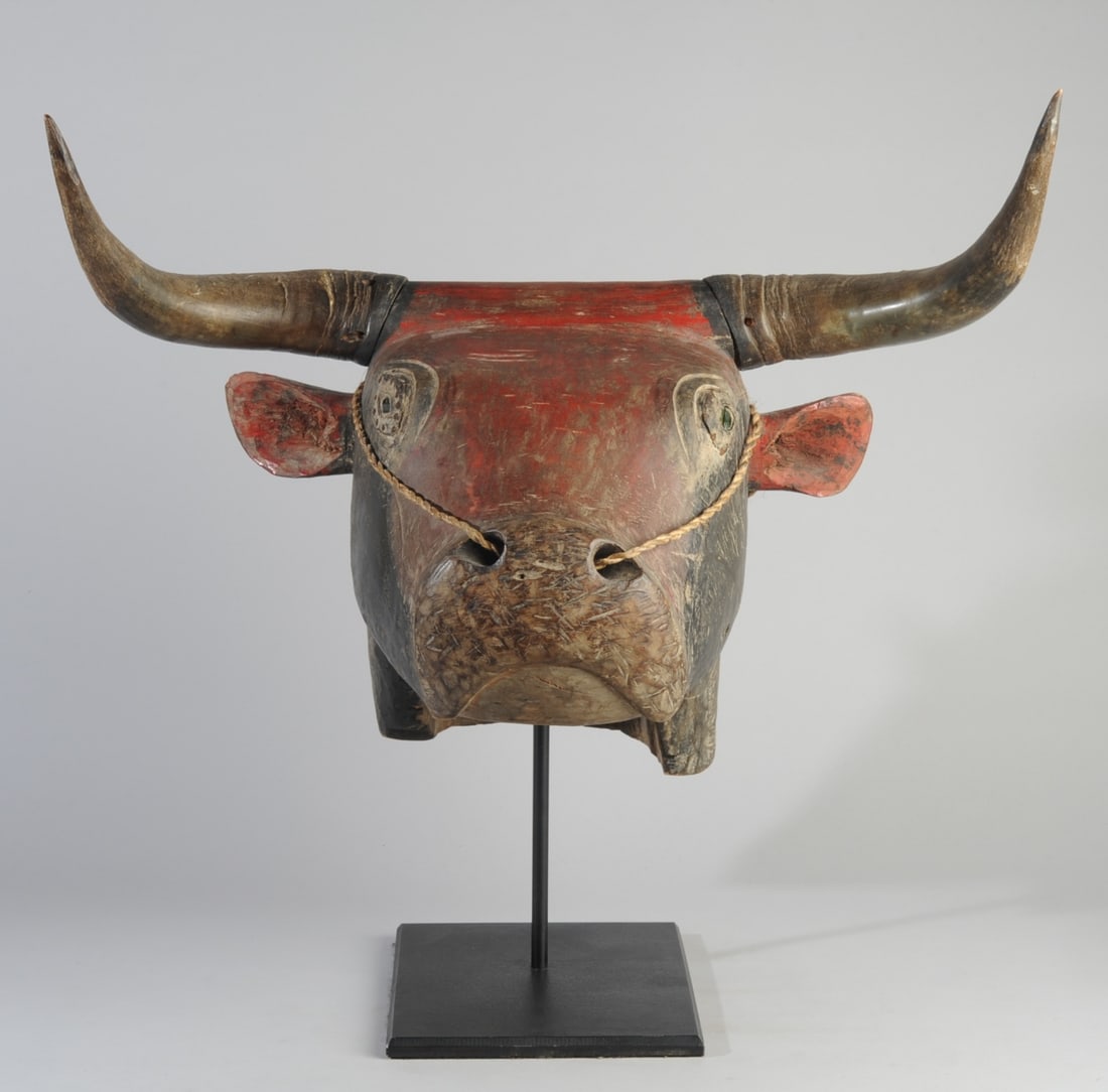 Bidjogo Bull Mask, Guinea-Bissau (1 of 11)