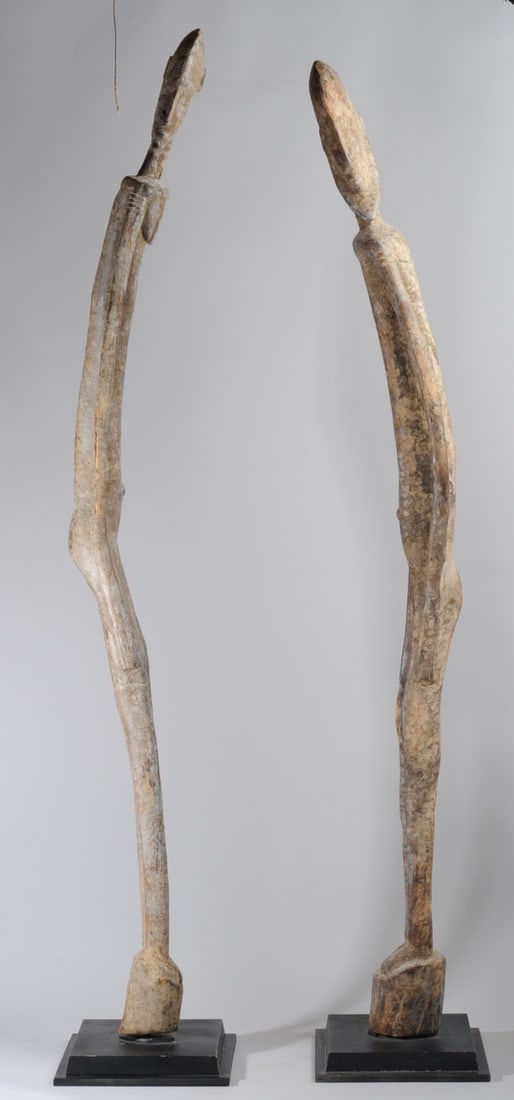 Dogon Male & Female Shrine Figures, Mali (1 of 12)