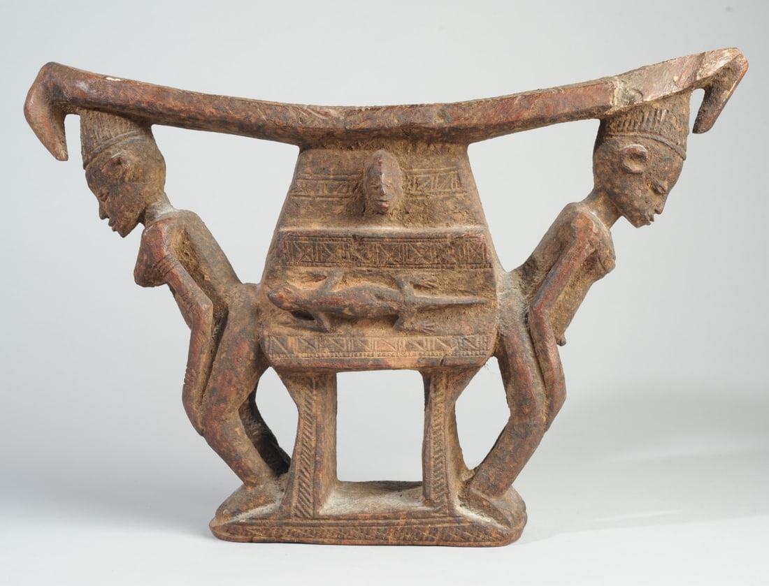 Dogon Headrest / Stool, Mali (1 of 8)