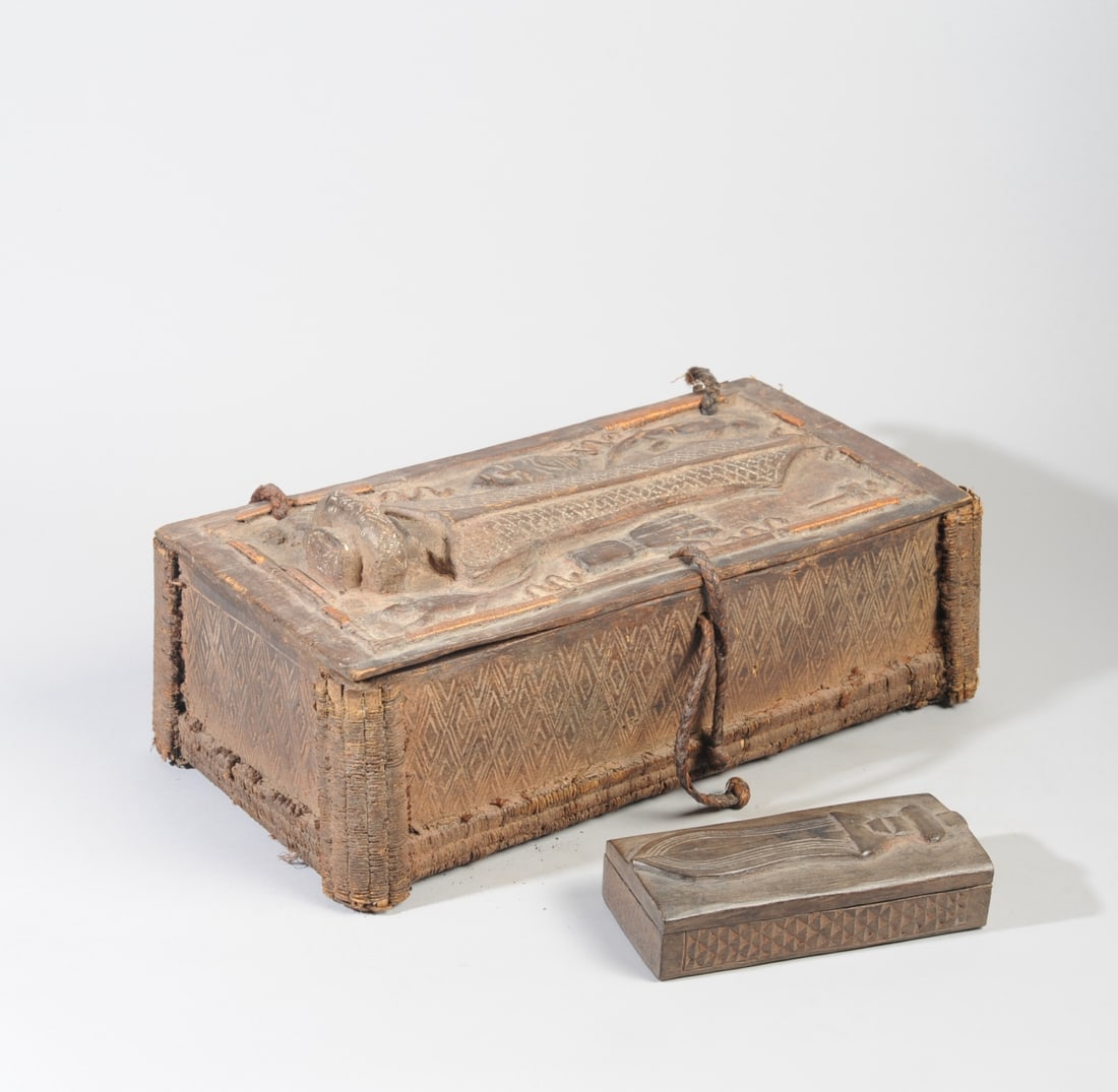 Kuba Healer's Box, +  D. R. Congo (1 of 7)