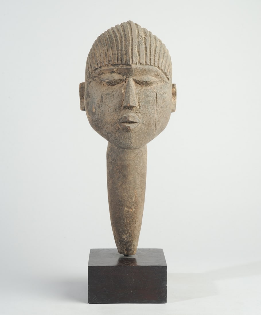 Lobi 'Baathil' Head Stake, Burkina Faso (1 of 8)