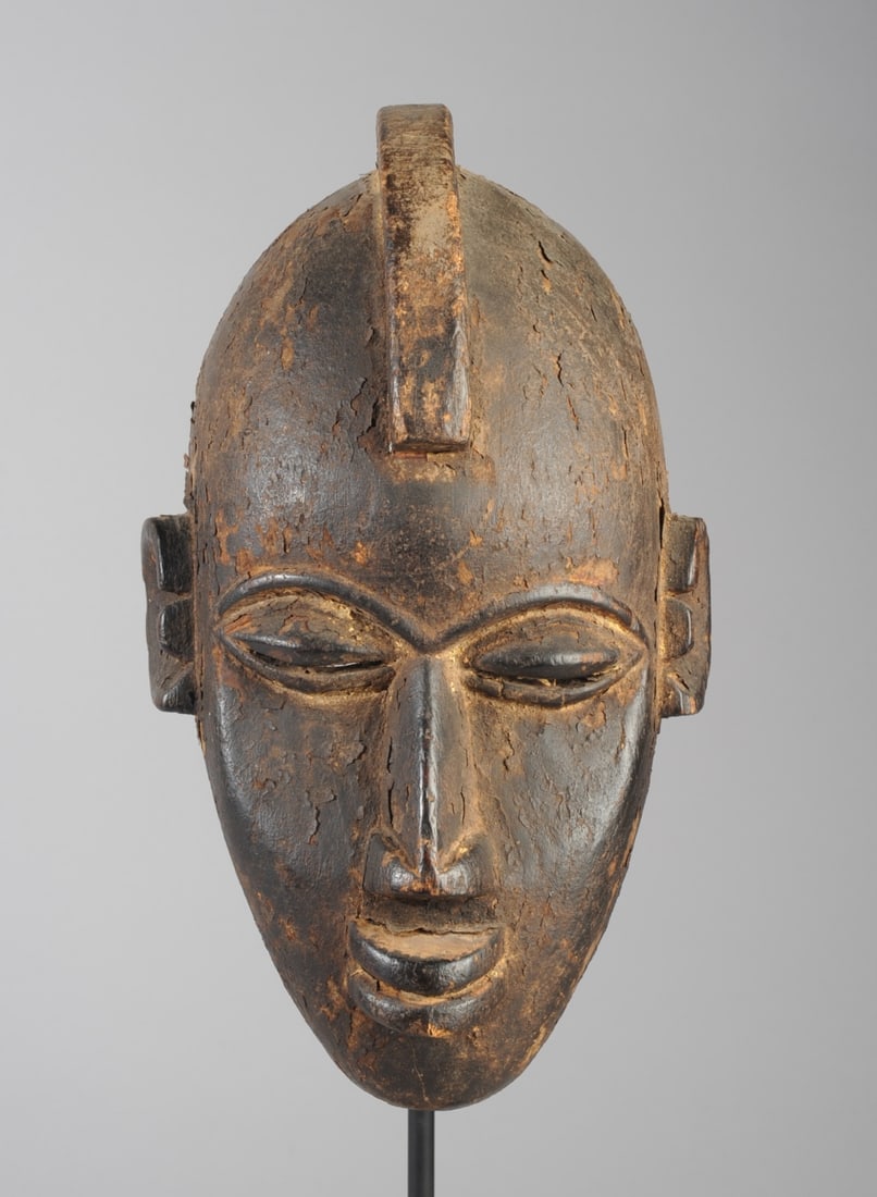 Lobi Head Mask, Burkina Faso (1 of 6)