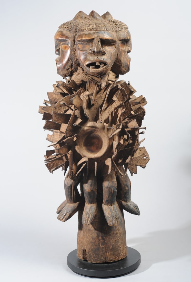 Kongo Nkisi Nkondi Community Power Figure (1 of 10)