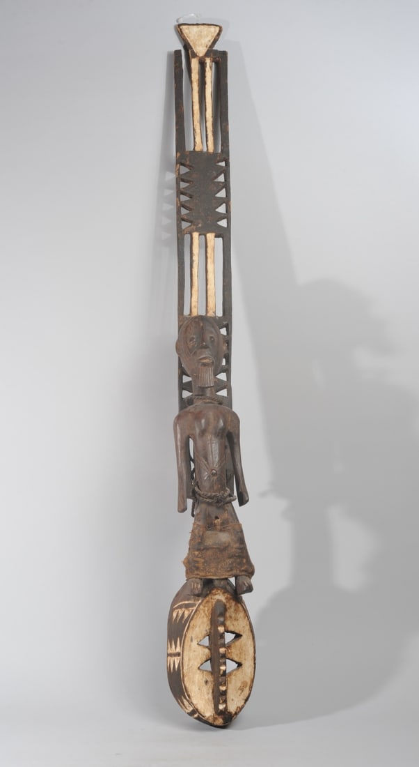 Mossi Plank Mask w/ Figure, Mali (1 of 14)