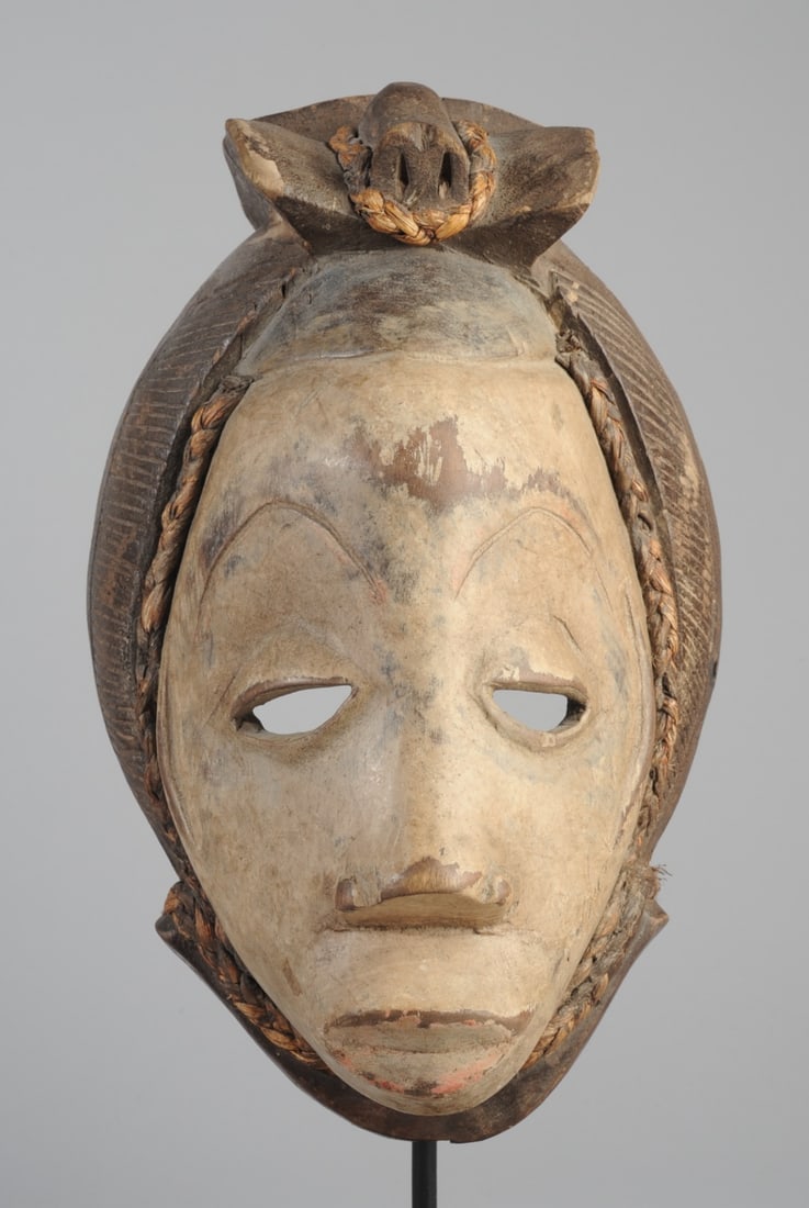 Punu 'Okuyi' Mask, Gabon (1 of 6)