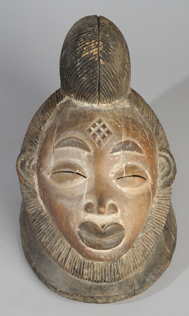 Punu 'Okuyi' Mask, Gabon (1 of 3)