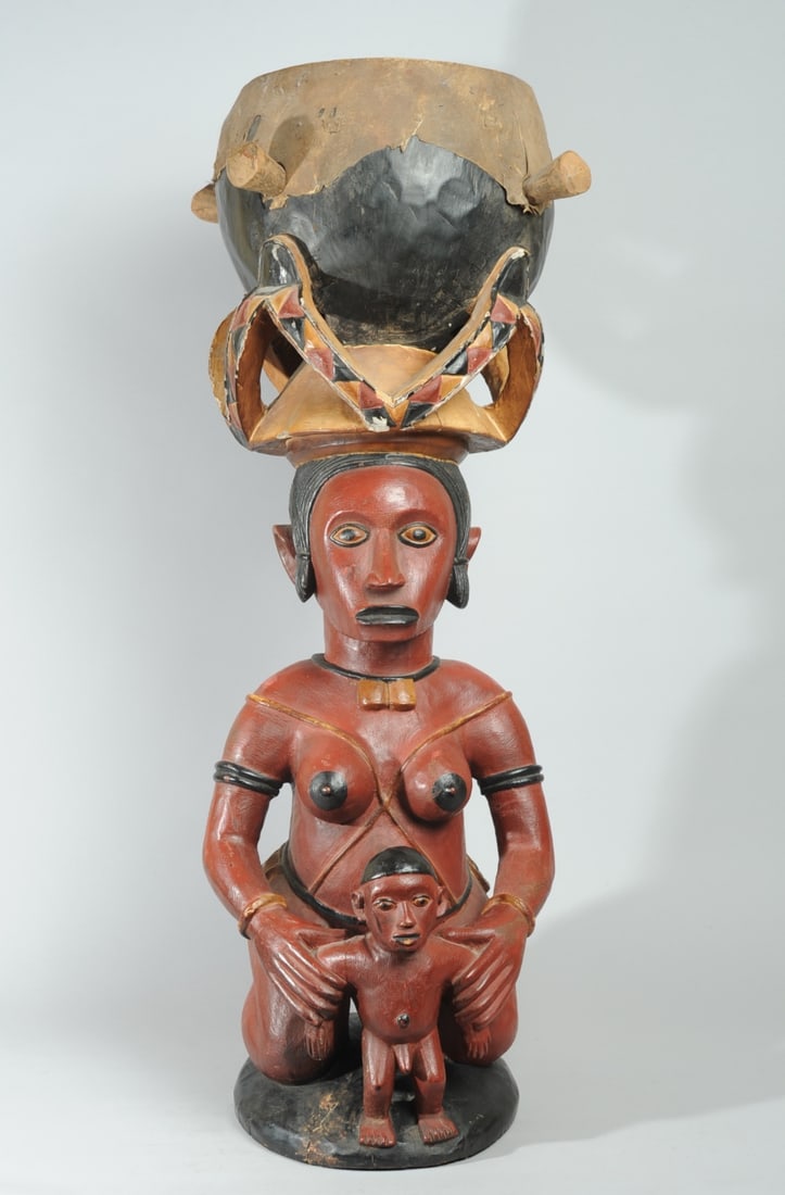 Baga Figurative Drum, Guinea (1 of 17)