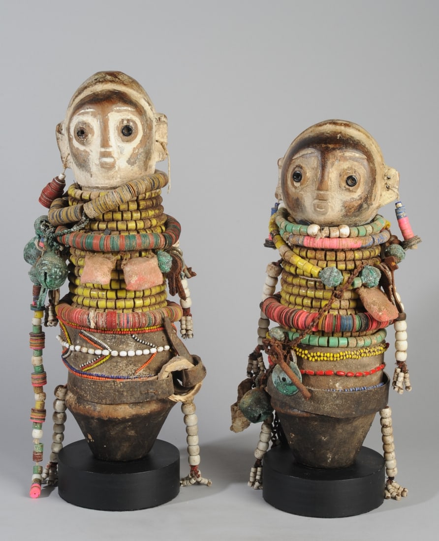 Two Ambo Ovambo Fertility Dolls, Namibia (1 of 7)