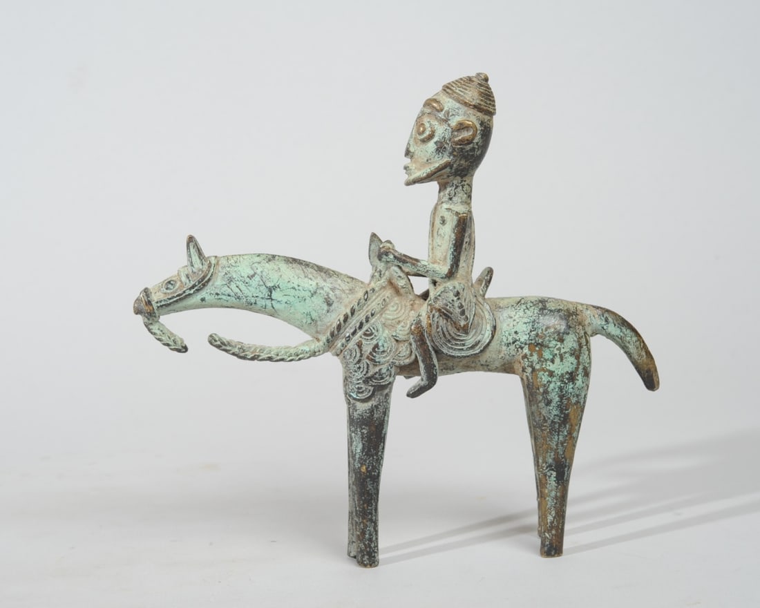 Dogon Bronze Horse and Rider, Mali (1 of 4)
