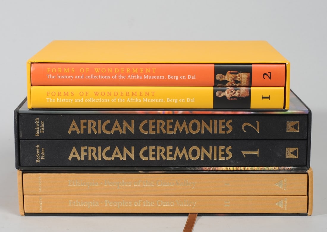 Three 2-Volume Book Sets, African Art & History (1 of 1)
