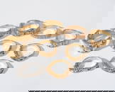 Nine 14K Yellow Gold, White Gold, Rose Gold Rings