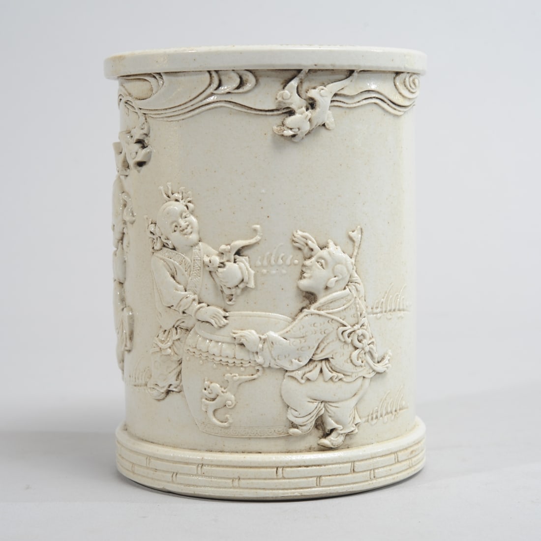 Wang Bingrong Style Brush Pot (1 of 5)