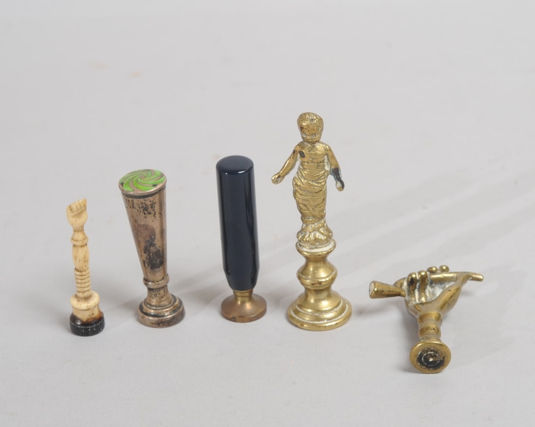 Five Antique Pipe Tampers (1 of 5)