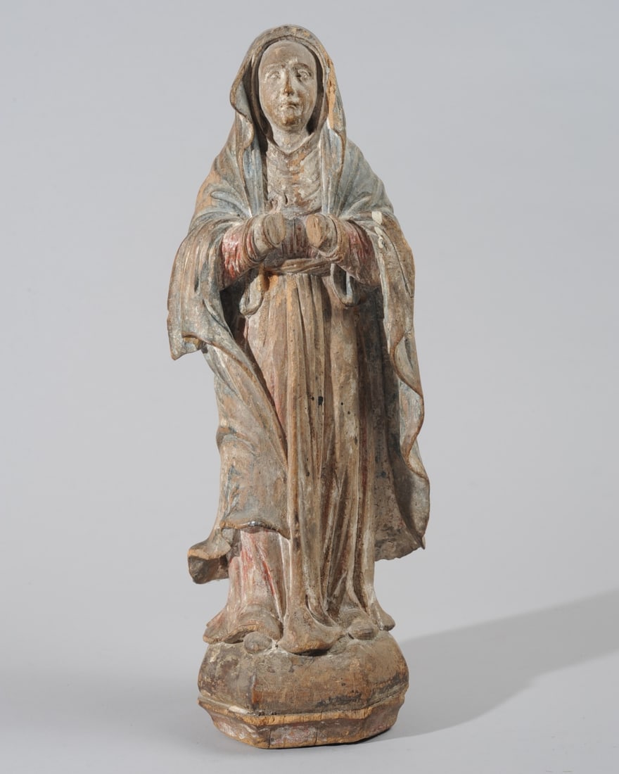 Spanish Colonial Santo Virgin Mary (1 of 11)