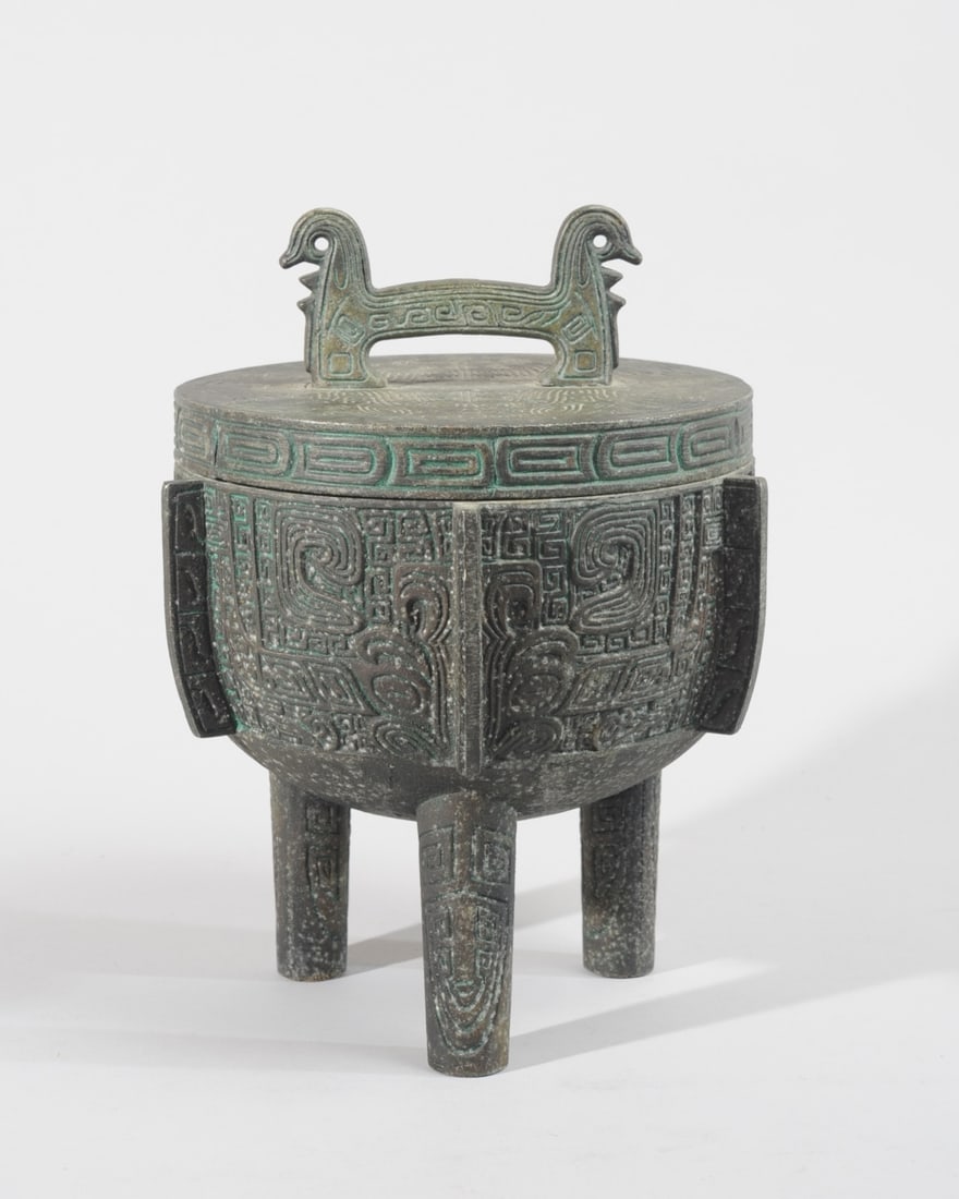 James Mont Style Chinese Ice Bucket (1 of 7)