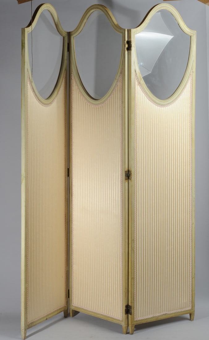 French 3-Panel Dressing Screen (1 of 8)