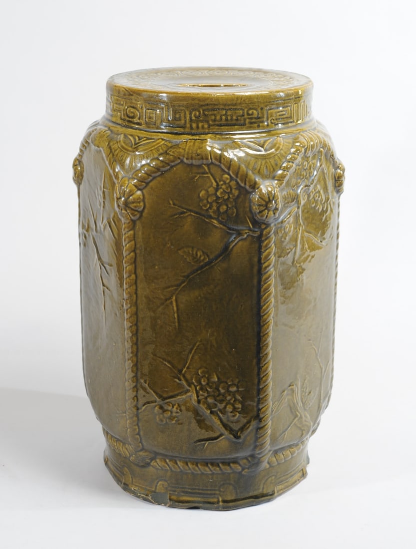 Chinese Ceramic Garden Stool (1 of 9)