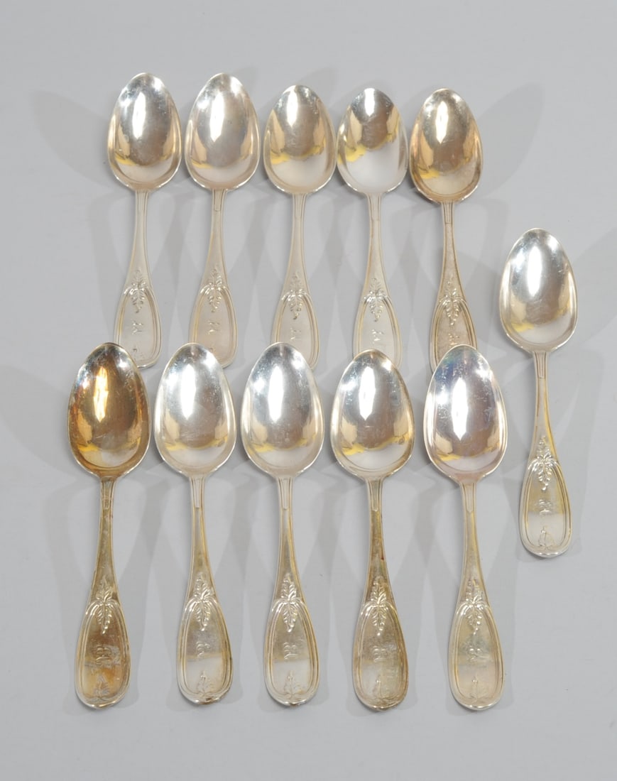 Eleven Tiffany & Co. Sterling Silver Spoons (1 of 6)