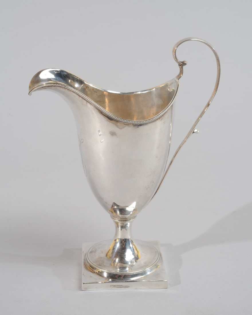 L 18th / E 19th C Philadelphia Coin Silver Pitcher (1 of 9)