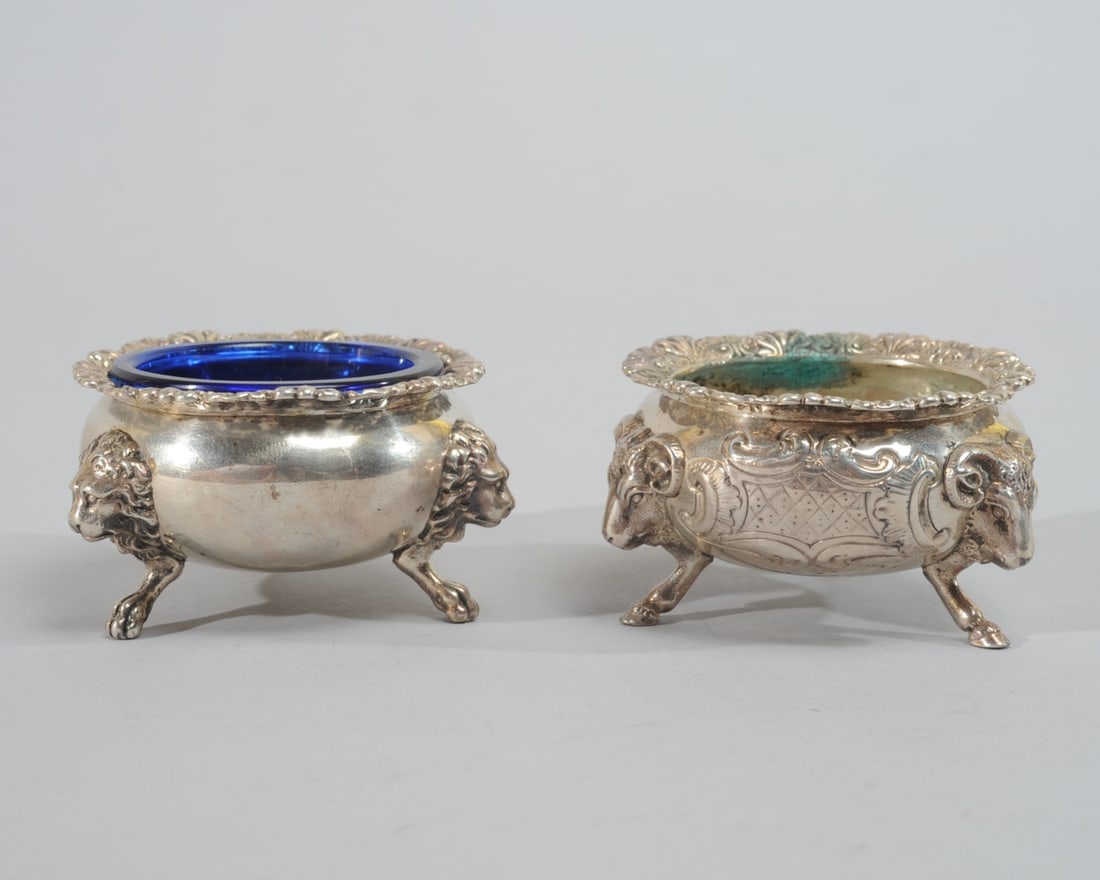 Two Coin Silver Open Salts (1 of 4)