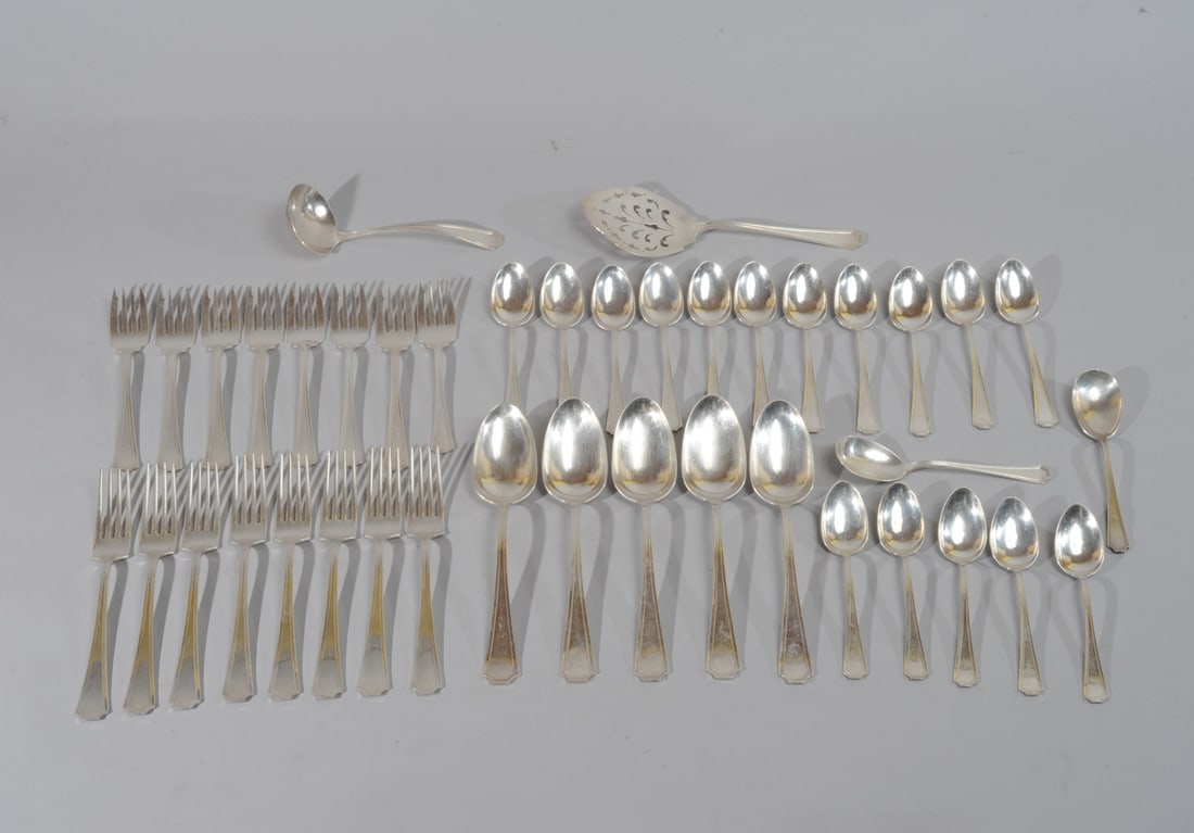 41 pcs. Gorham Fairfax Sterling Silver Flatware (1 of 11)
