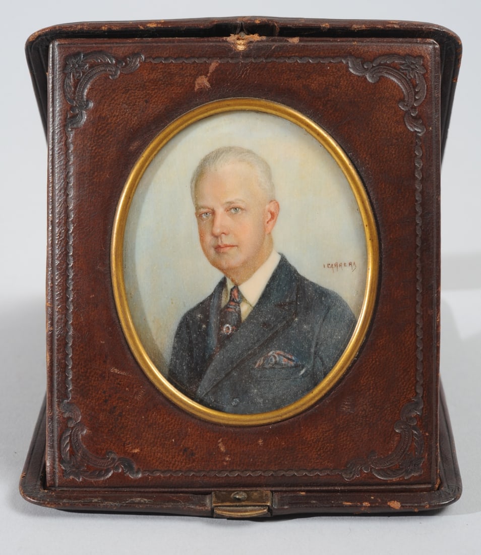 Early 20th C Italian Portrait Miniature, I Carreri (1 of 4)
