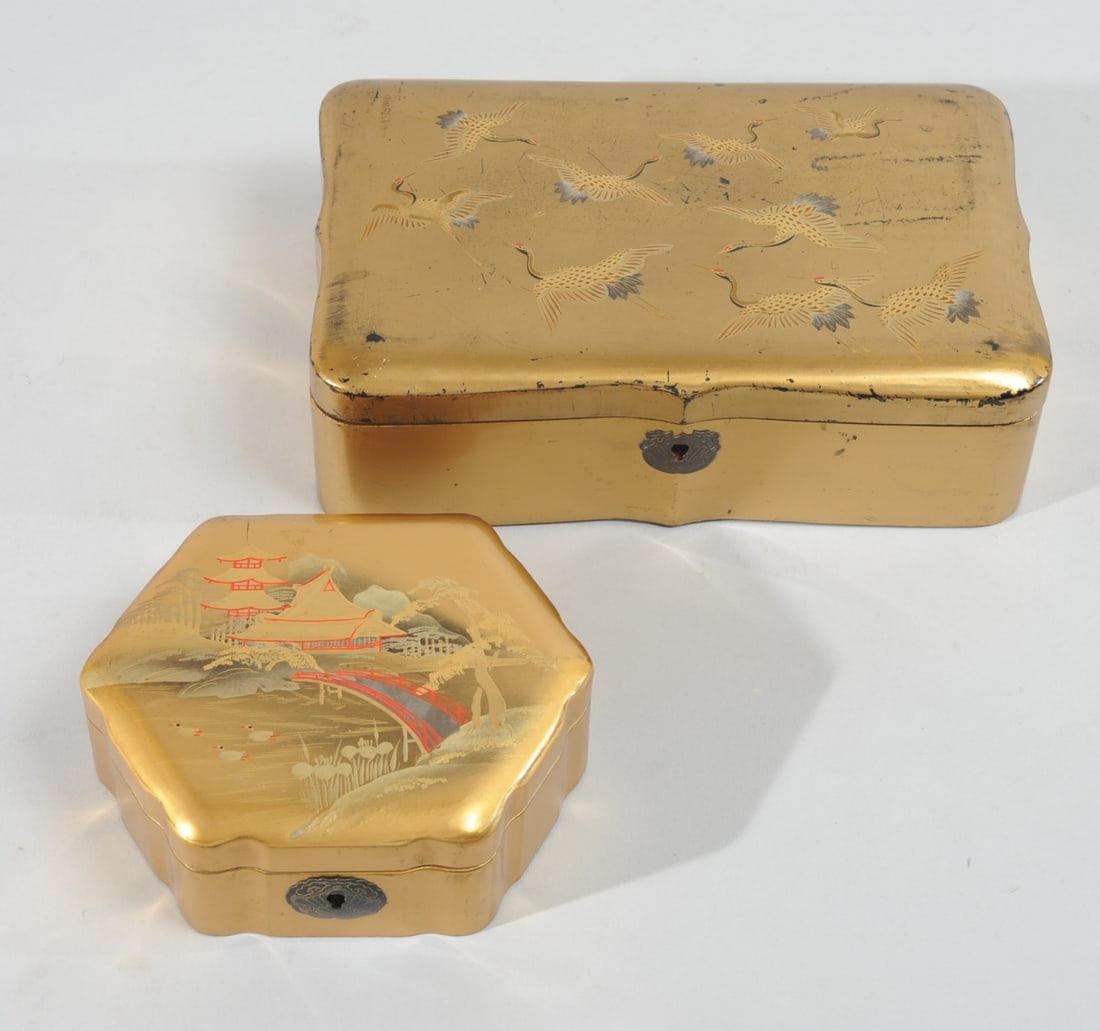 Japanese Lacquer Whitman's Chocolate Box + (1 of 9)