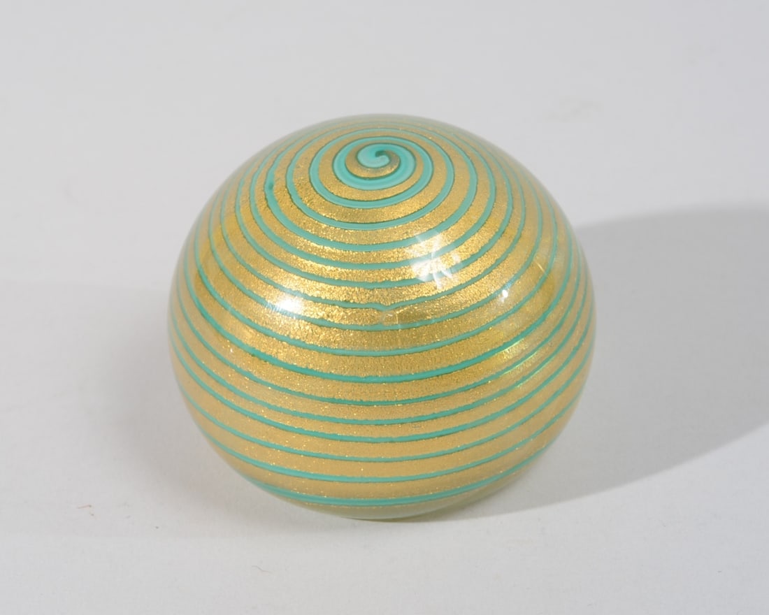 Barovier & Toso Murano Glass Paperweight (1 of 4)