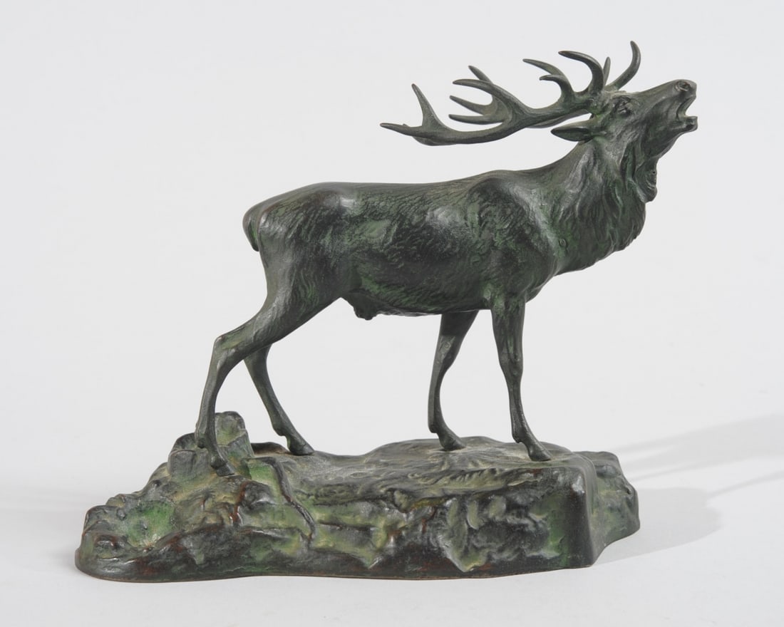 Bronze Figural Moose (1 of 5)