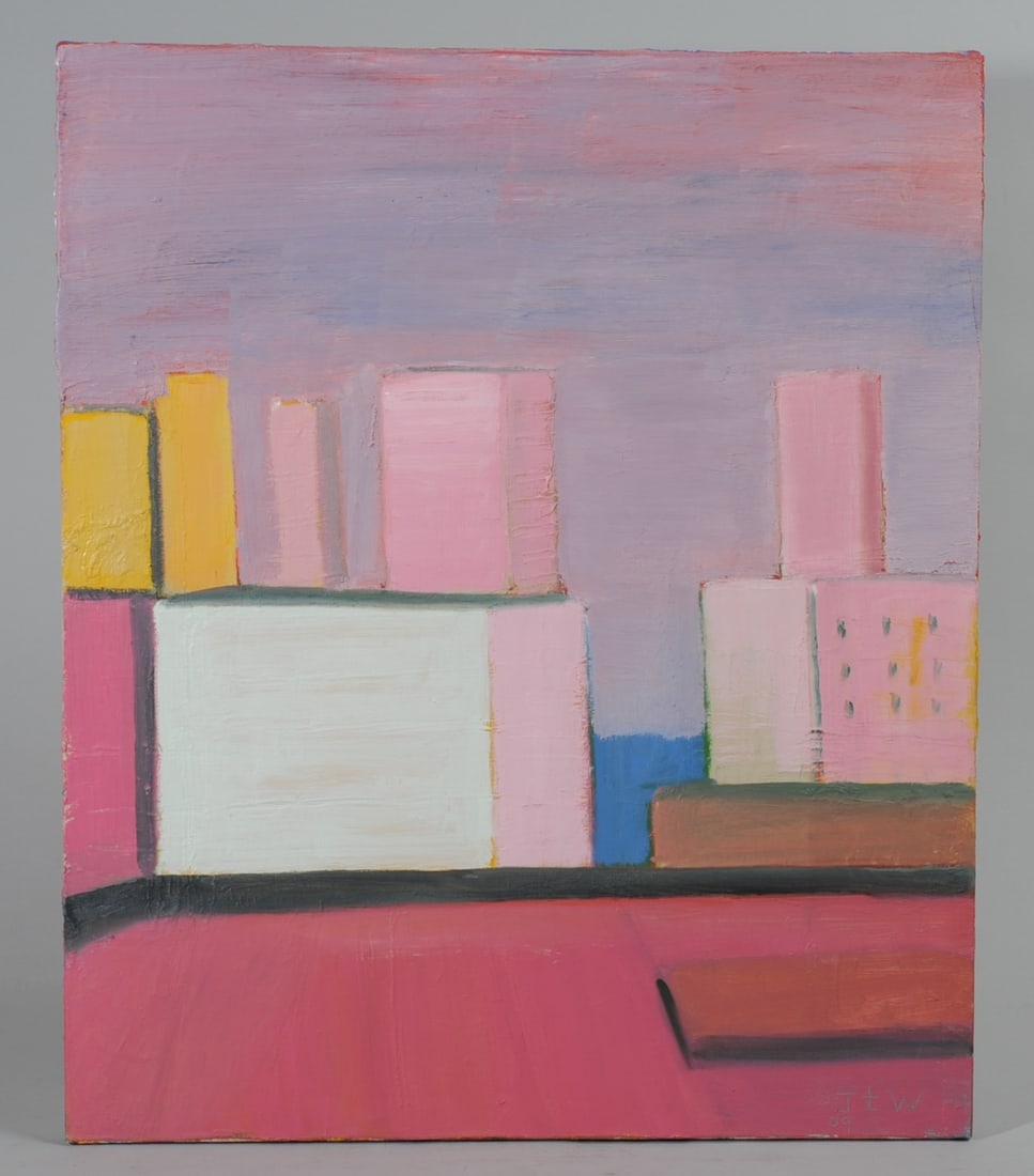 Jan Carl ter Weele (1935 - 2022) Oil on Canvas (1 of 4)